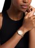 Mini Harlowe Pavé Gold-Tone Watch michael kors mini harlowe pav gold tone watch