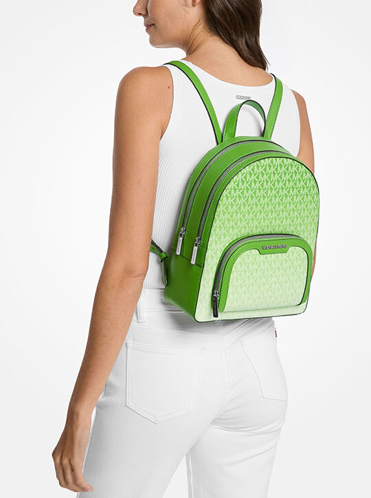 Jaycee Medium Ombré Signature Logo Backpack michael kors jaycee medium ombr signature logo backpack