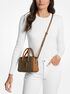 michael kors laila extra small signature logo crossbody bag