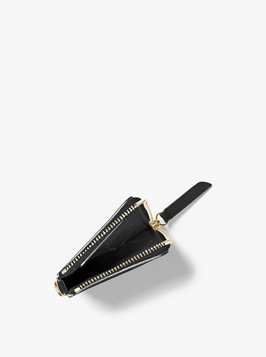 Small Jet Set Charm Leather Card Case Lanyard michael kors small jet set charm leather card case lanyard