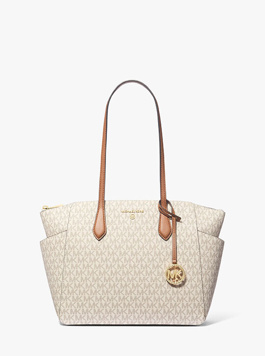 Marilyn Medium Logo Tote Bag michael kors marilyn medium logo tote bag