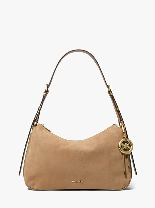 michael kors nolita medium nubuck convertible shoulder bag