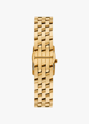 michael kors micro georgie gold tone watch