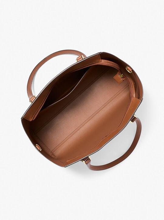 حقيبة يد كبيرة شارلوت 3 في 1 بشعار الماركة michael kors حقيبة يد كبيرة شارلوت 3 في 1 بشعار الماركة