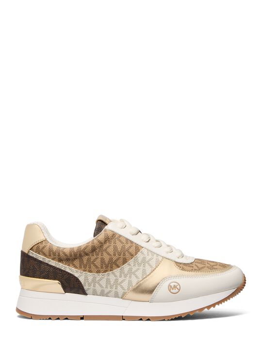 Andi Color-Block Signature Logo Trainer michael kors andi color block signature logo trainer