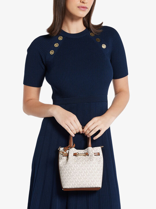 Carson Small Signature Logo Crossbody Bag michael kors carson small signature logo crossbody bag