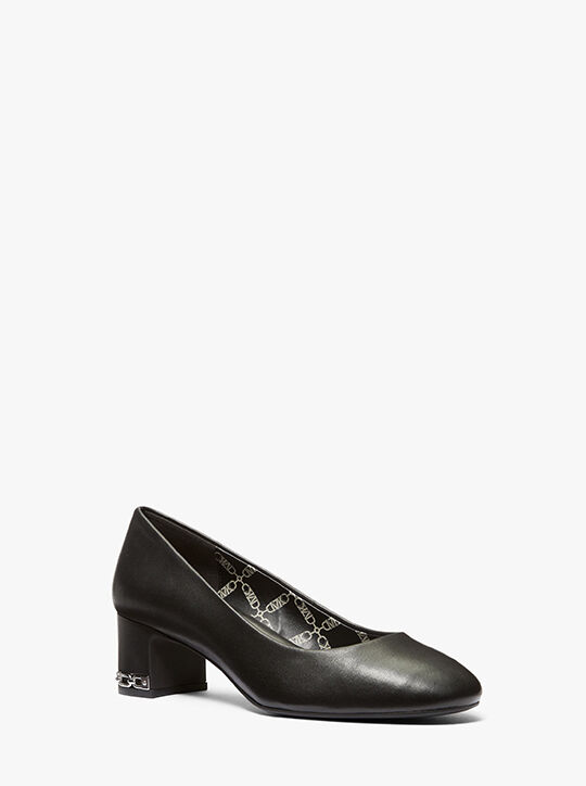 michael kors june flex leather pump