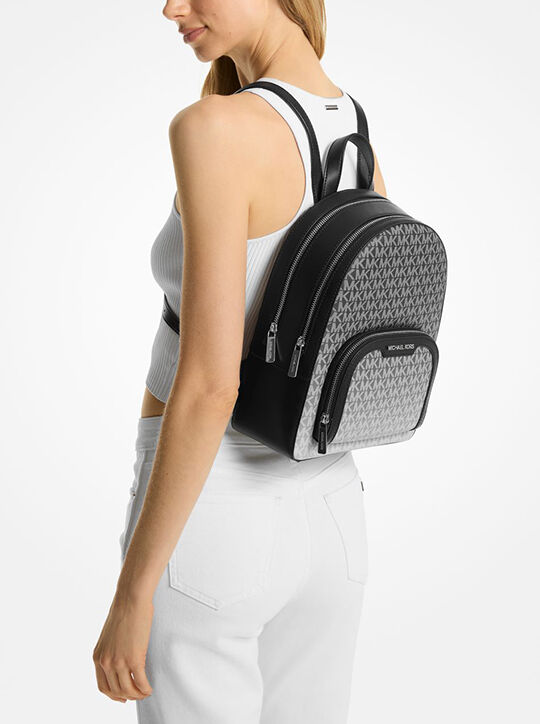 Jaycee Medium Ombré Signature Logo Backpack michael kors jaycee medium ombr signature logo backpack