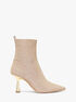 Clara Glitter Chain-Mesh Ankle Boot michael kors clara glitter chain mesh ankle boot