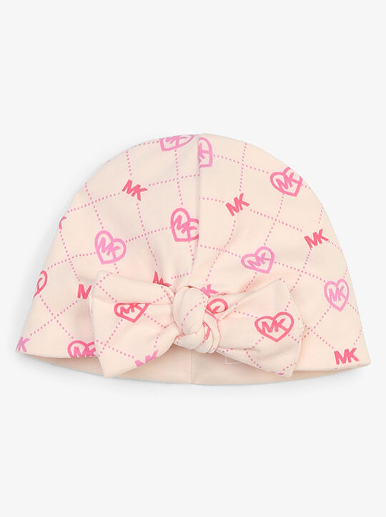 Metallic Logo Cotton Pajama Baby Gift Set michael kors metallic logo cotton pajama baby gift set