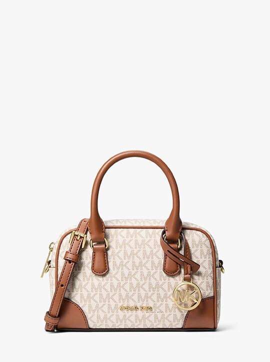 Thompson Extra-Small Signature Logo Convertible Satchel michael kors thompson extra small signature logo convertible satchel