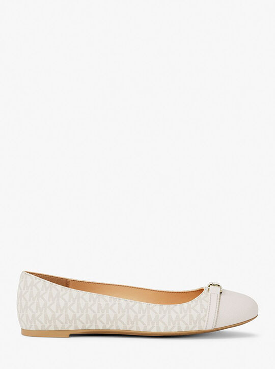 michael kors mandy signature logo moccasin