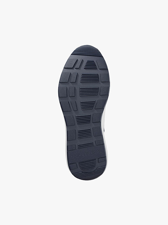 Trevor Leather and Mesh Trainer michael kors trevor leather and mesh trainer