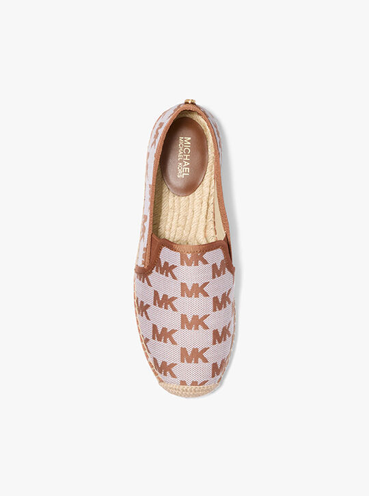 Hastings Logo Jacquard Slip-On Espadrille michael kors hastings logo jacquard slip on espadrille