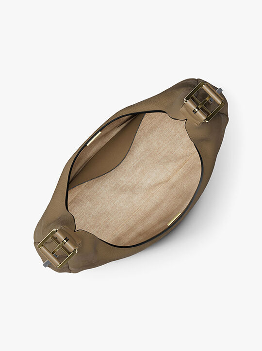 michael kors nolita large nubuck hobo shoulder bag