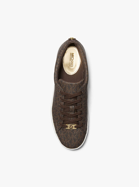 michael kors keaton signature logo sneaker