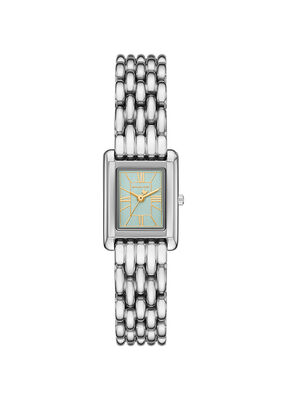 michael kors petite essex silver tone watch