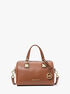 michael kors grayson small pebbled leather duffel crossbody bag