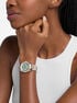 Lexington Pavé Two-Tone Watch michael kors lexington pav two tone watch