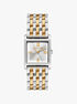 Petite Georgie Two-Tone Watch michael kors petite georgie two tone watch