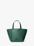 michael kors jordi small leather tote bag