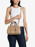 michael kors romee handbag brushed cow leather
