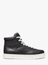 michael kors barett leather high top sneaker