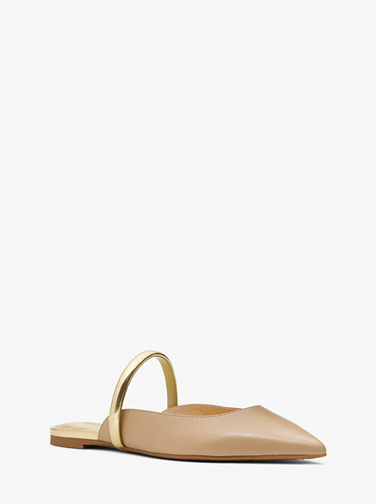 Jessa Flex Leather Mule michael kors jessa flex leather mule