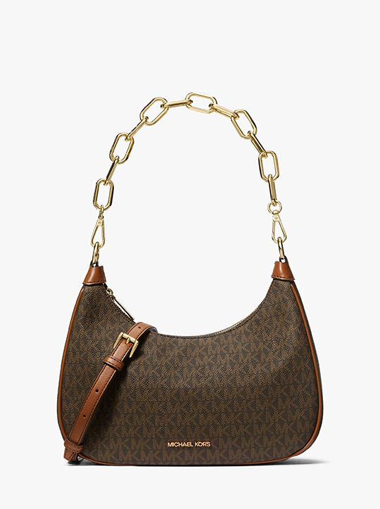 Cora Large Signature Logo Shoulder Bag | Michael Kors Official Website