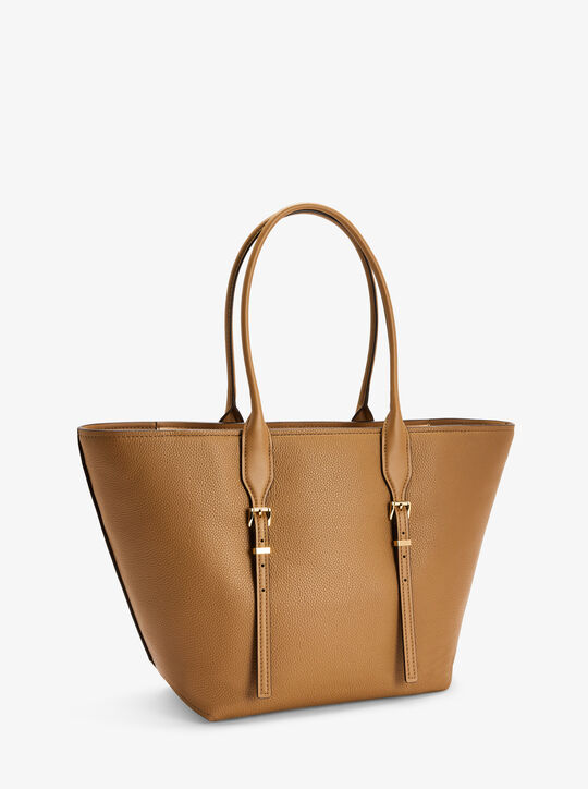 Moore Large Pebbled Leather Tote Bag michael kors moore large pebbled leather tote bag