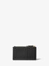 michael kors small pebbled leather card case