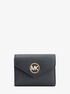 michael kors carmen medium saffiano leather tri fold envelope wallet
