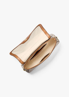 michael kors حقيبة كتف نوليتا متوسطة الحجم قابلة للتحويل