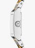 Micro Georgie Two-Tone Watch michael kors micro georgie two tone watch