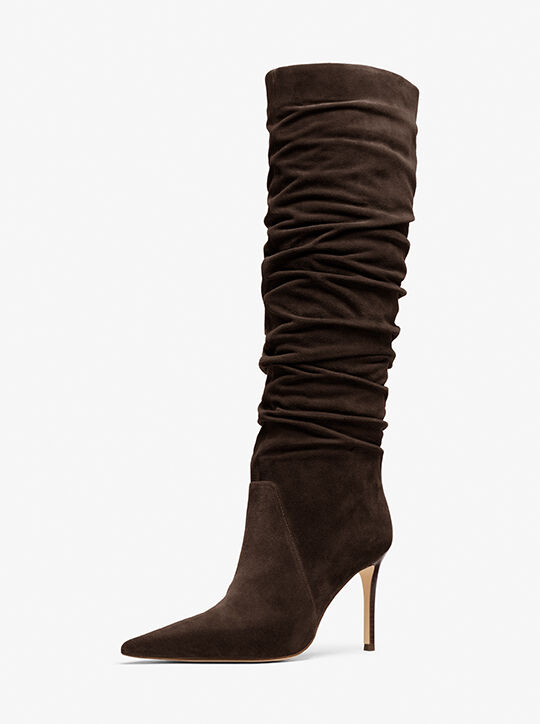Dawn Leather Boot michael kors dawn leather boot