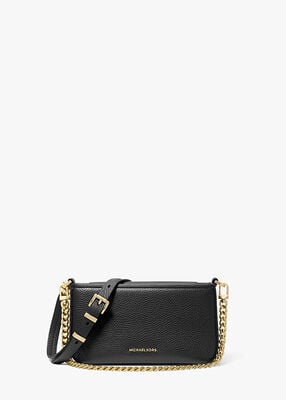 michael kors bryant small pebbled leather convertible pochette