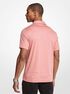 michael kors embroidered logo cotton polo shirt