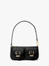 Zoe Small Pebbled Leather Pochette michael kors zoe small pebbled leather pochette