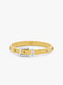 michael kors colby small precious metal plated brass bangle